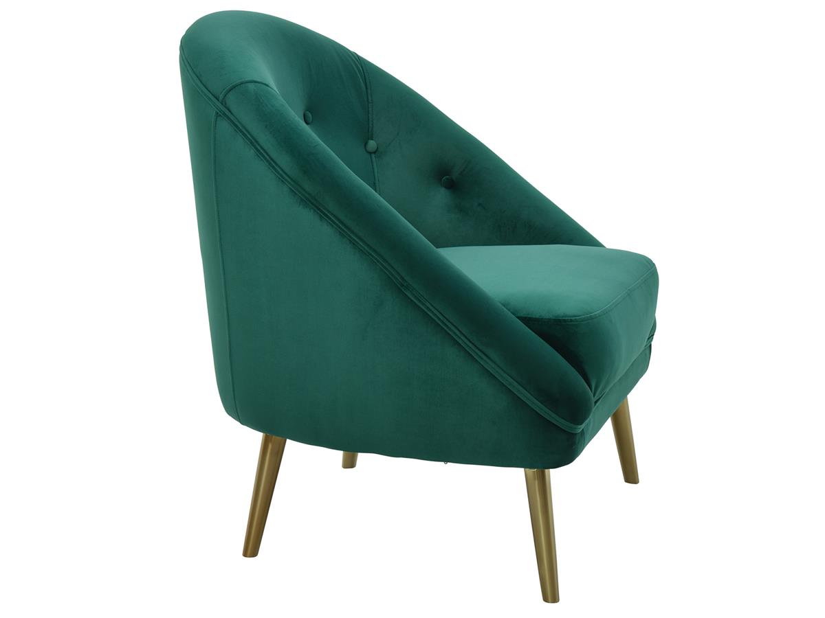 Trinity Barrel Chair, Emerald Green